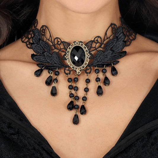 Gargantilha Gótico Bordado