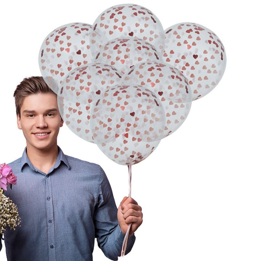 Balões com Corações
