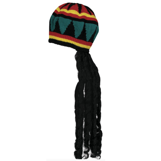 Gorro Jamaicano com Rastas
