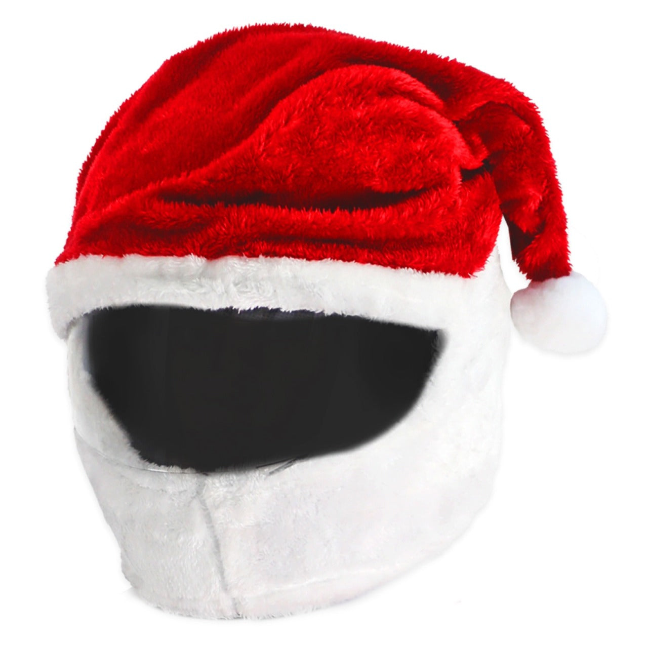 Gorro de Pai Natal para Capacete