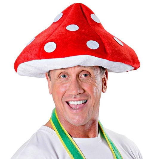 Gorro de Cogumelo Vermelho