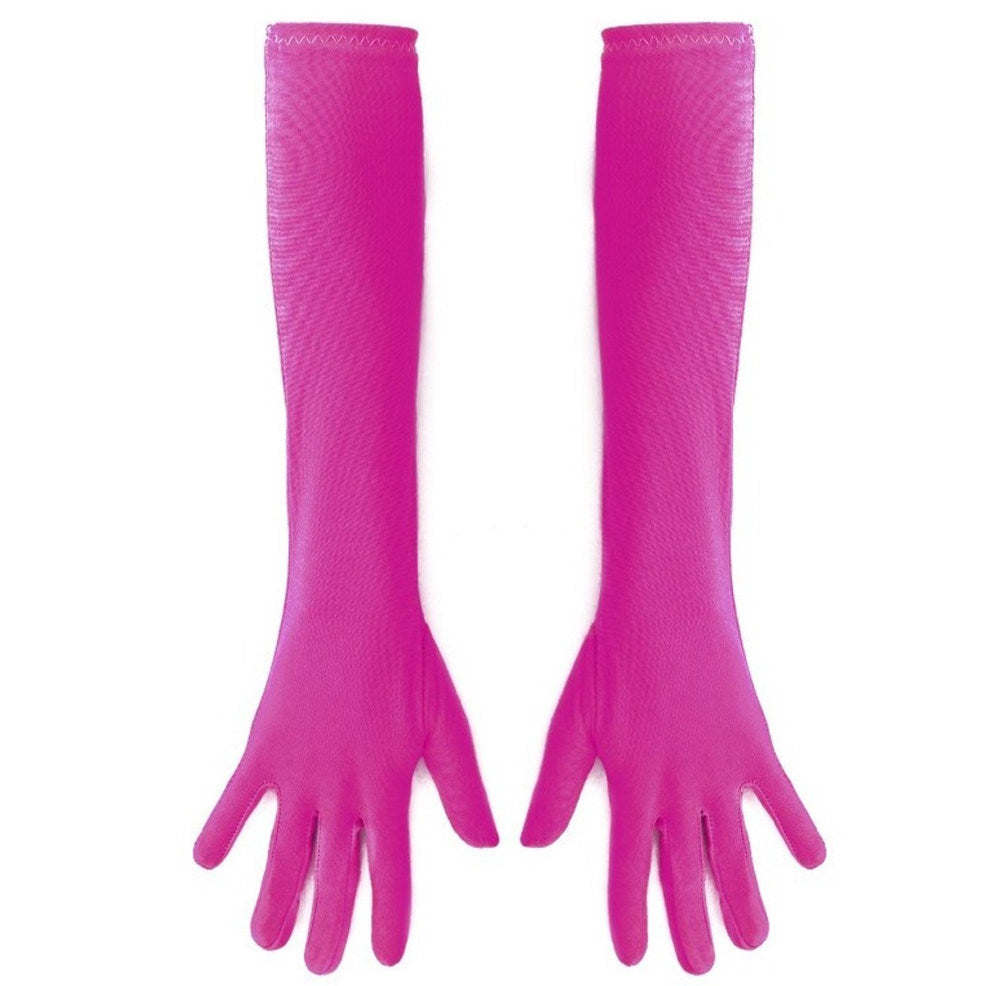 Luvas Eco Longas Fúcsia