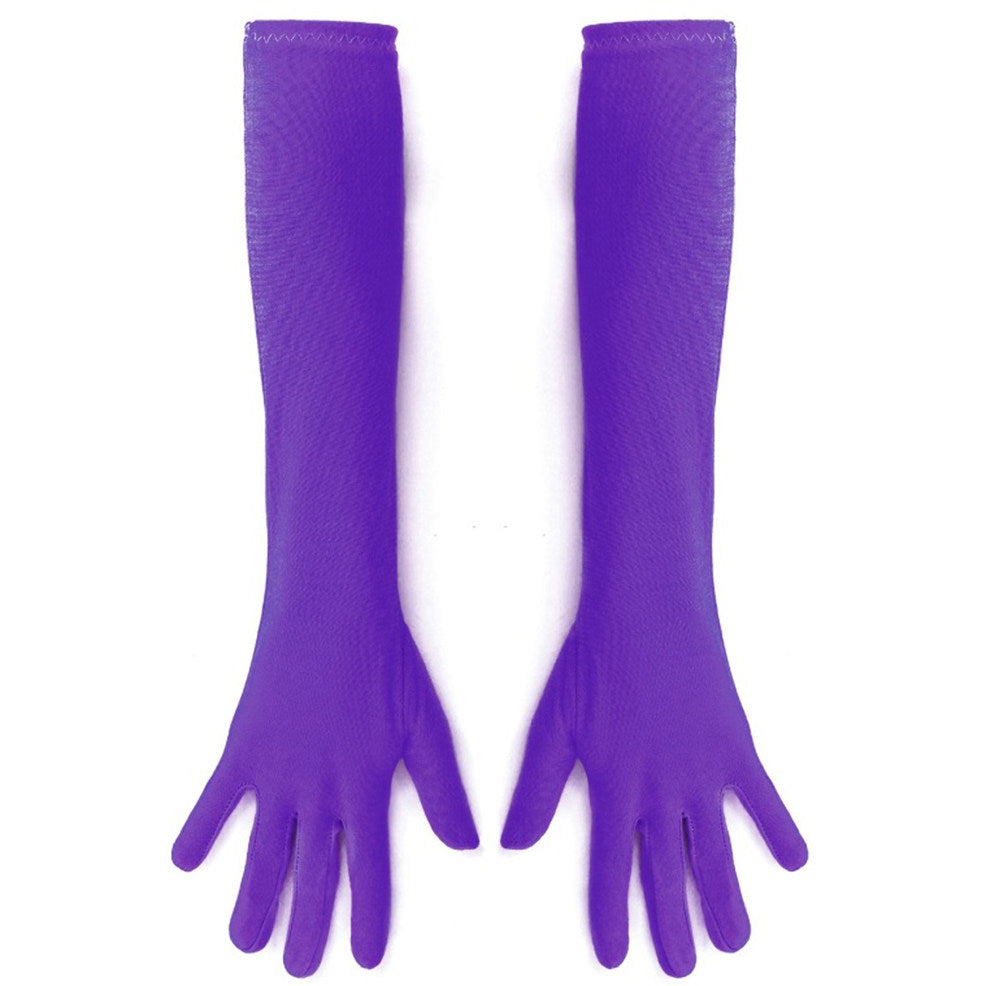 Luvas Eco Violetas Compridas
