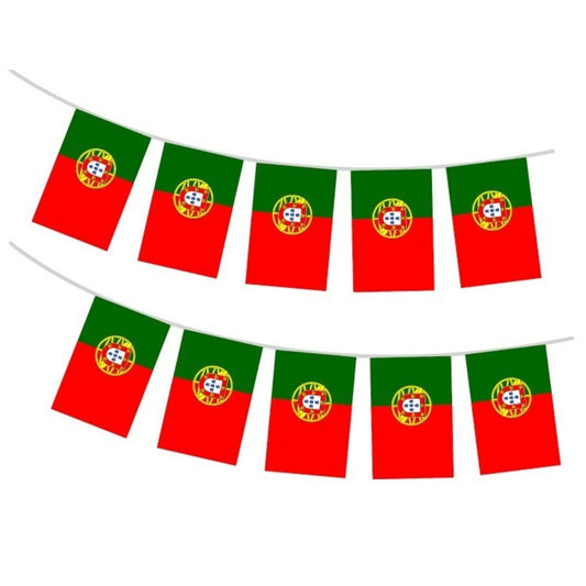 Grinalda de Bandeirolas de Portugal 10m
