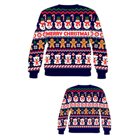 Camisola de Natal Neve infantil