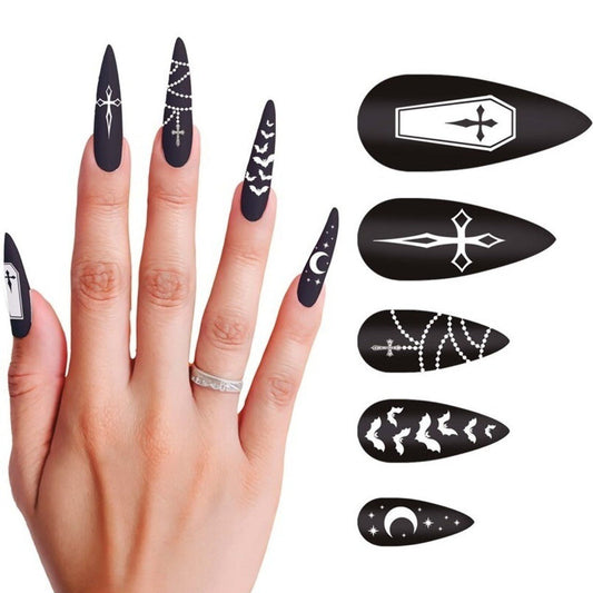 Kit de 12 Unhas de Vampiro