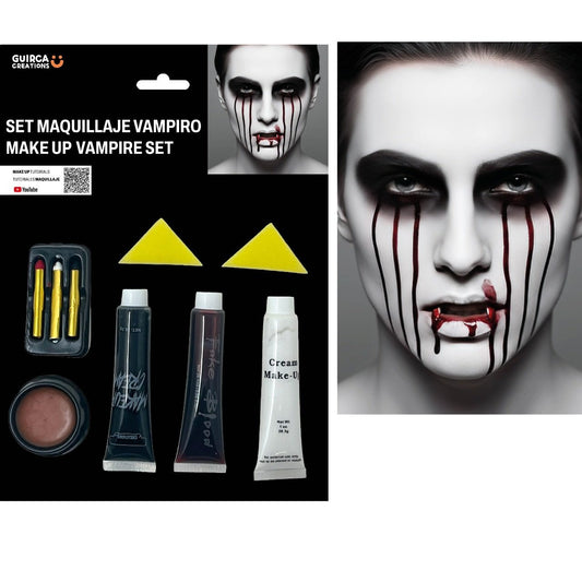 Kit Maquilhagem de Vampiro Sangrento