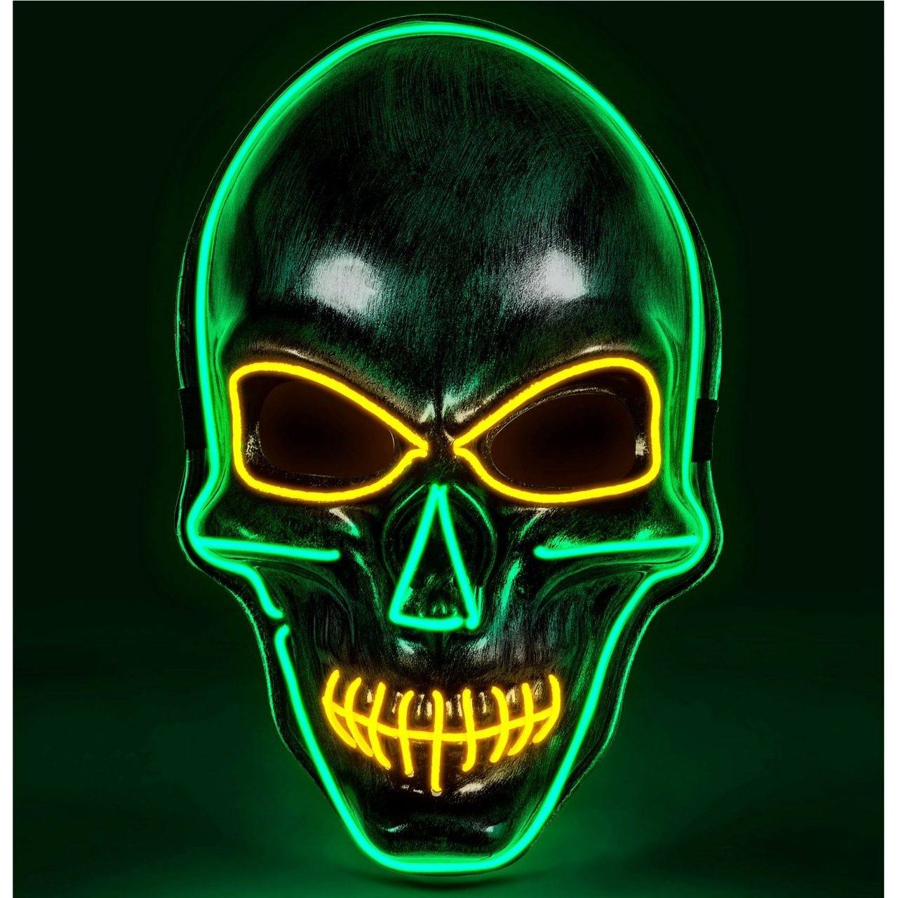 Máscara de Caveira Led