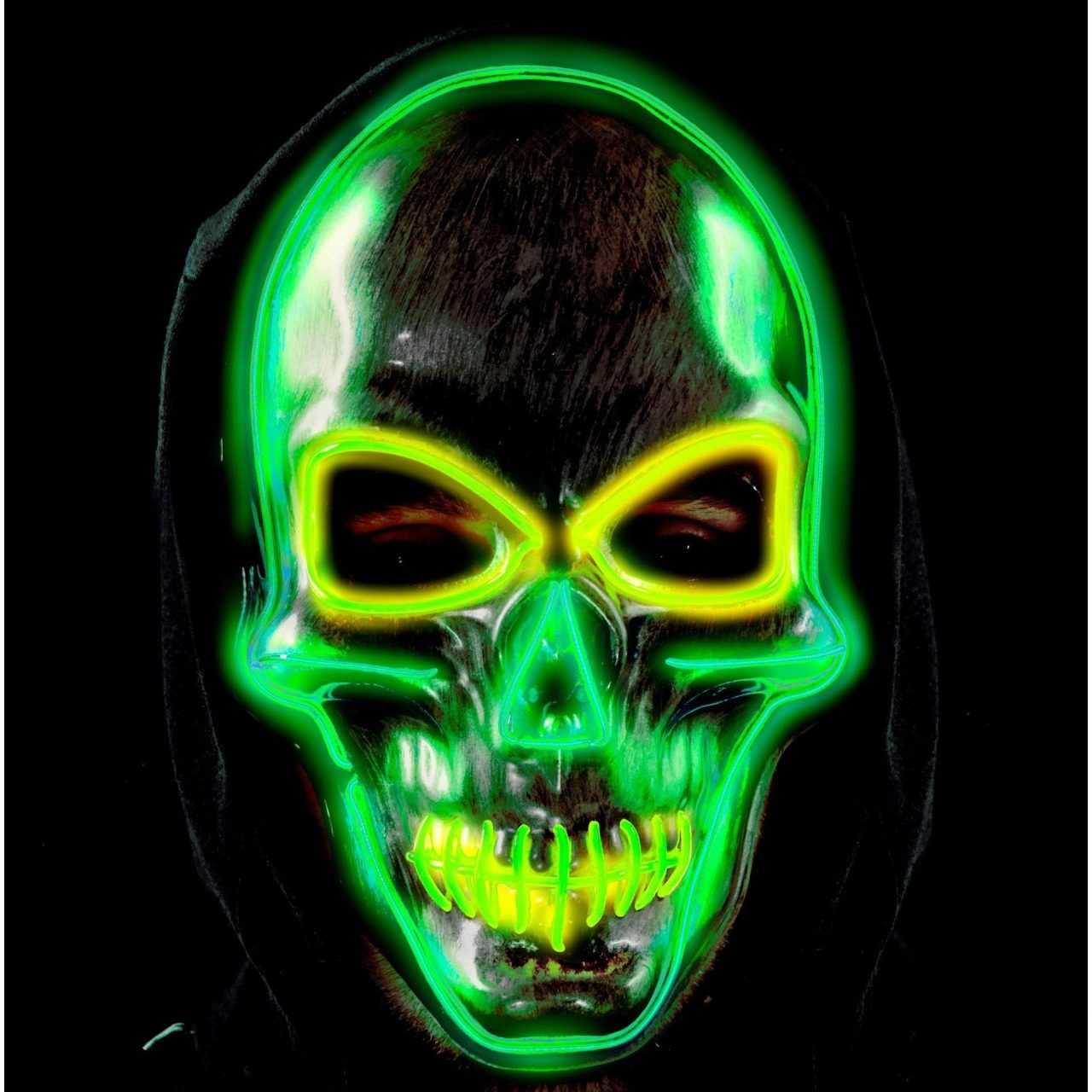 Máscara de Caveira Led