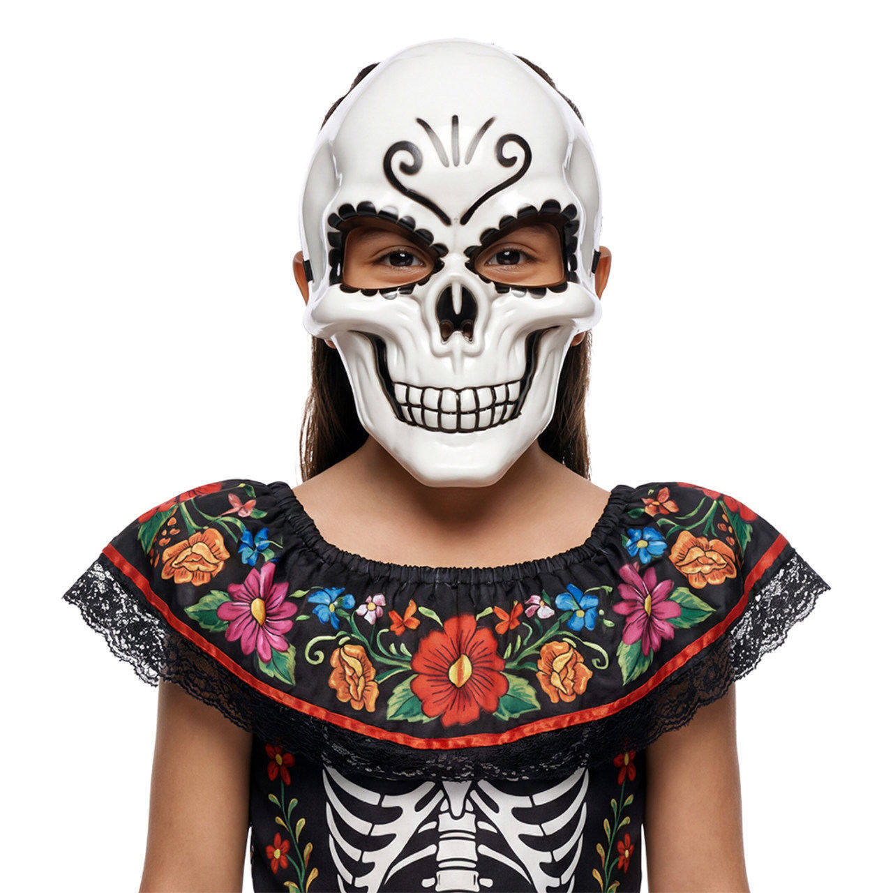 Máscara de Catrina Branca