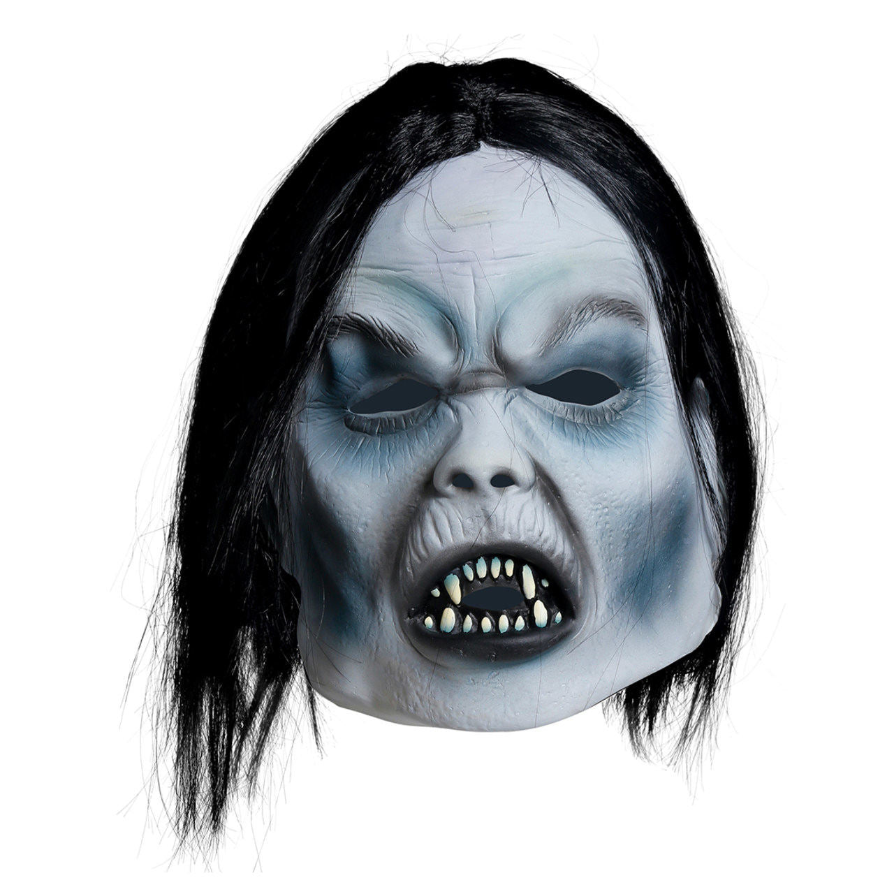 Máscara de Látex de Vampiro com Cabelo