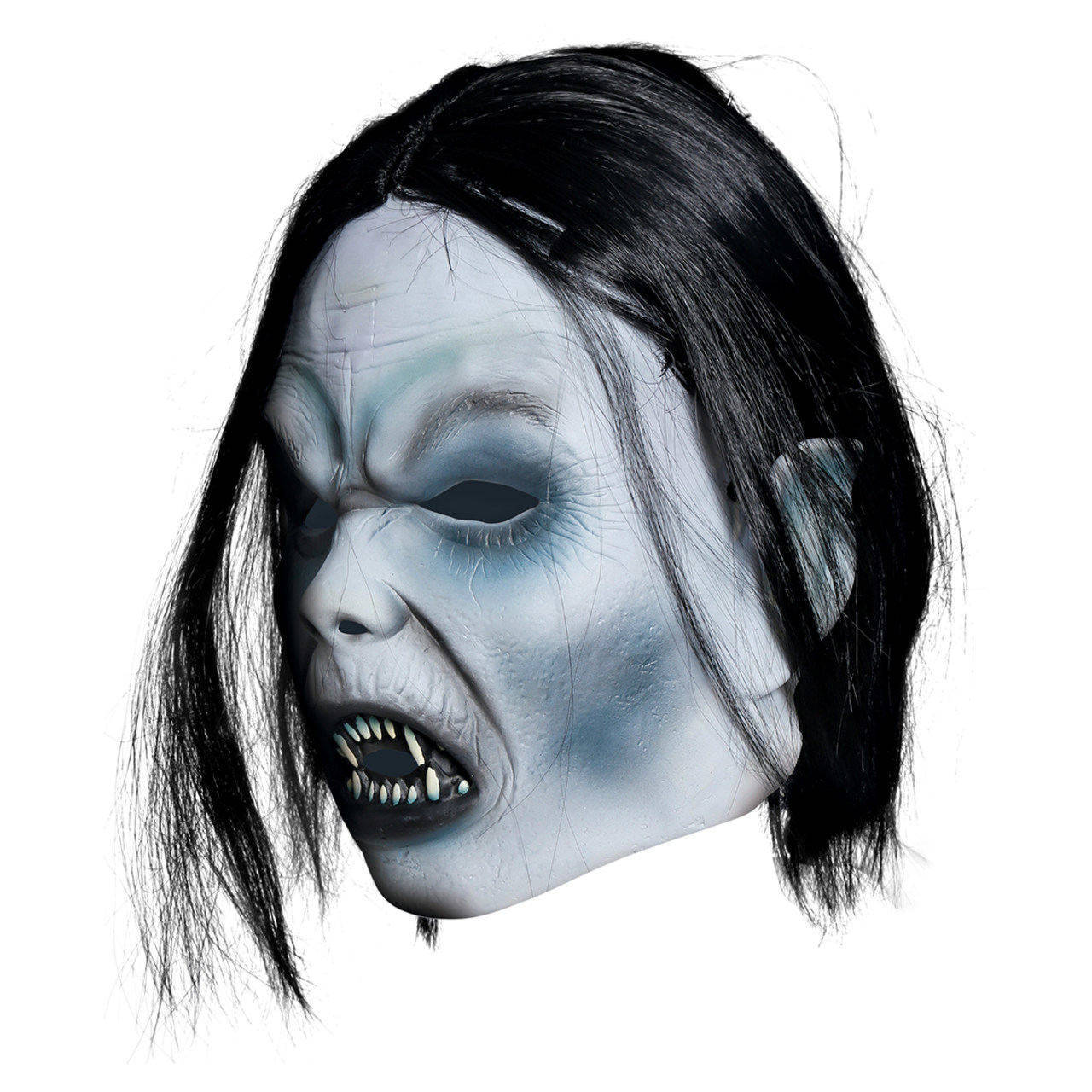 Máscara de Látex de Vampiro com Cabelo
