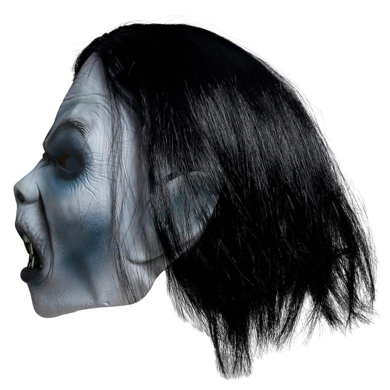 Máscara de Látex de Vampiro com Cabelo