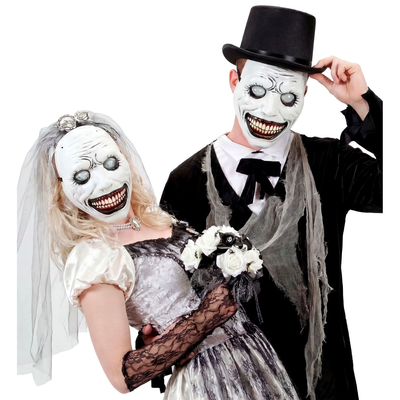 Máscara de Palhaço Terrifier Maligno