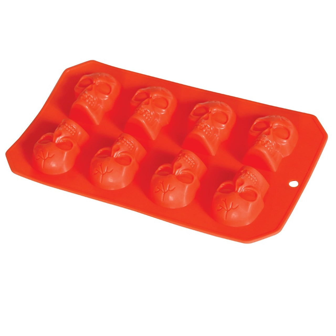 Molde de Gelo em Forma de Caveiras