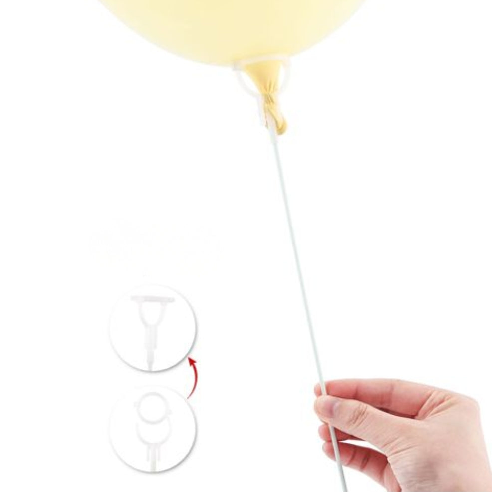 Pack de 12 Varillas para Globos
Conjunto de 12 hastes para balões