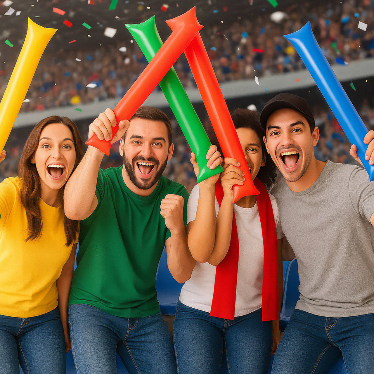 Pack de 2 Paus Insufláveis (Cores sortidas)