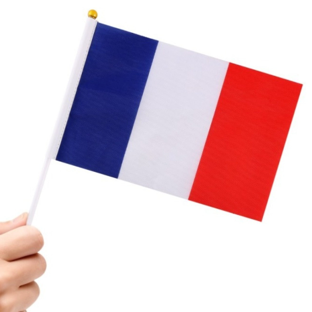 Pack de 24 Bandeirolas de França 20x30cm
