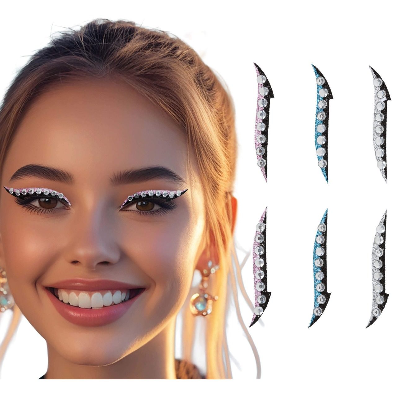 Pack de 6 Gemas Delineadores de Olhos