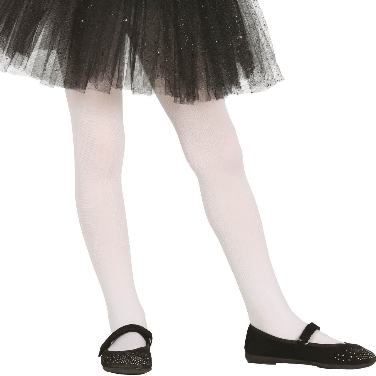 Meia-calça Branca Básica infantil