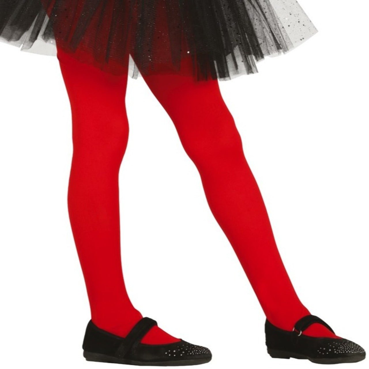 Collants Vermelho Básico infantil