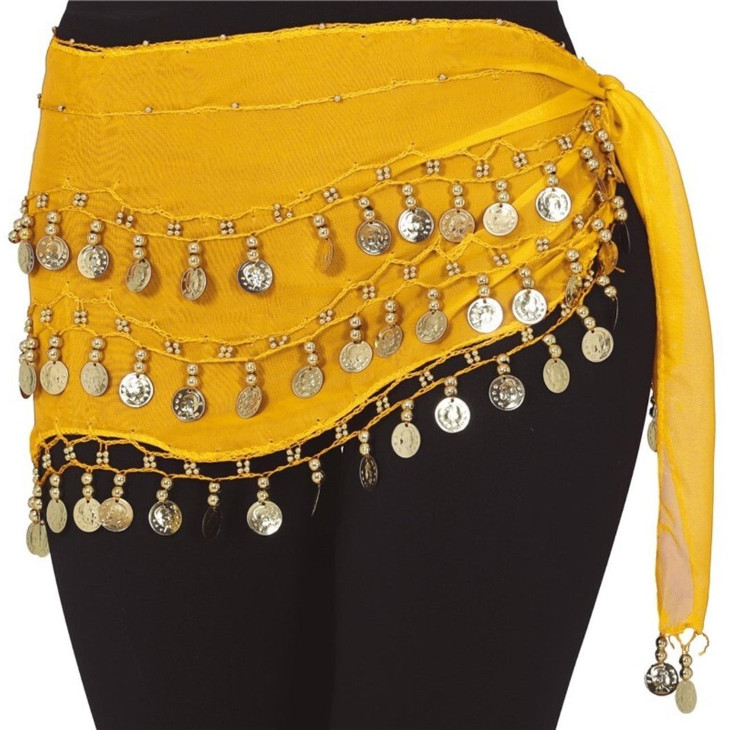 Lenço de Cigana Amarelo