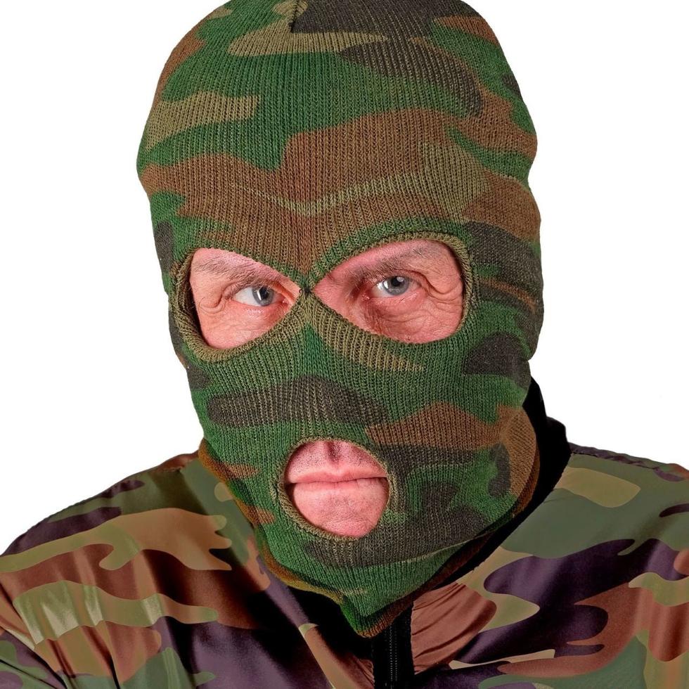 Capuz Balaclava Militar Camuflada