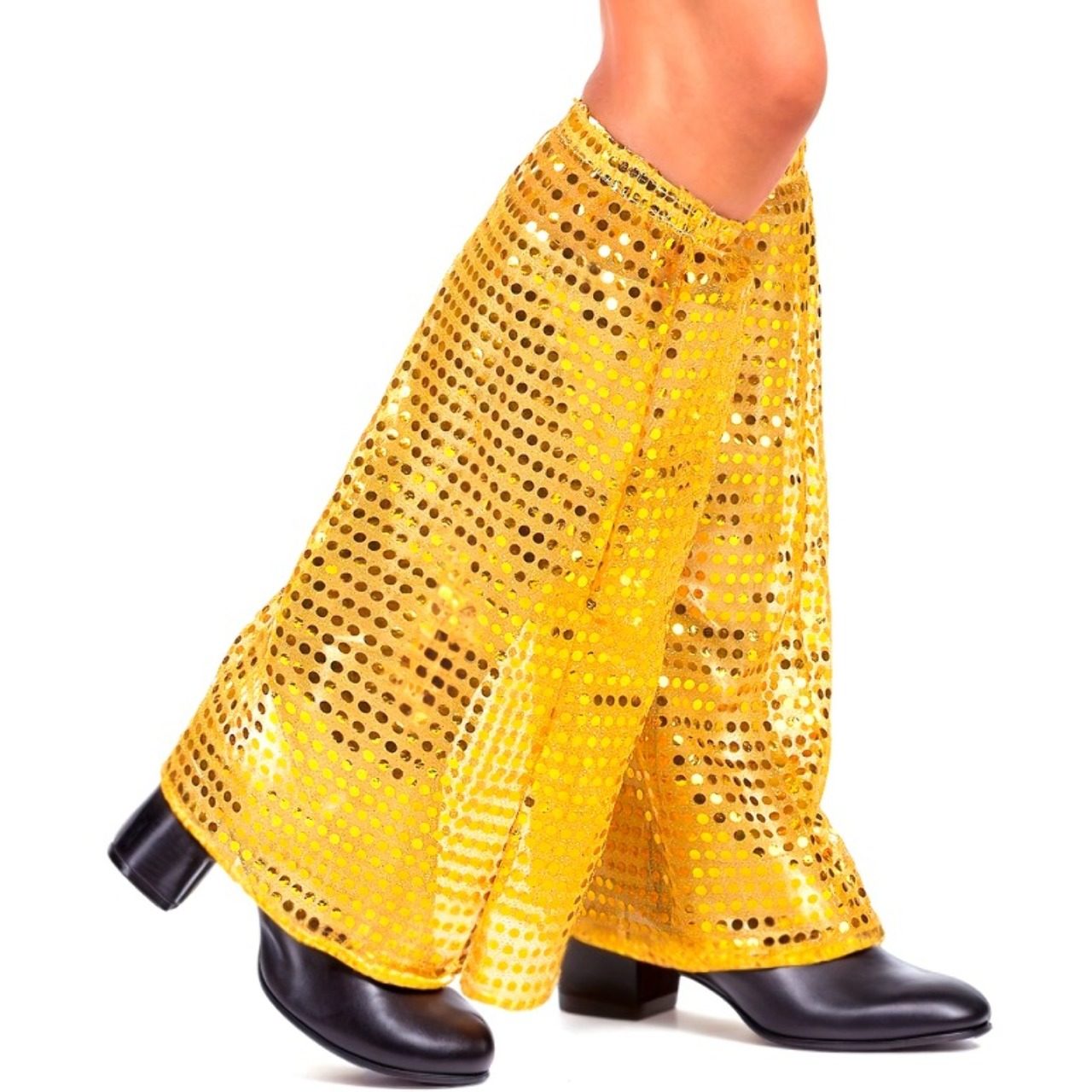 Pés de elefante discoteca dourado