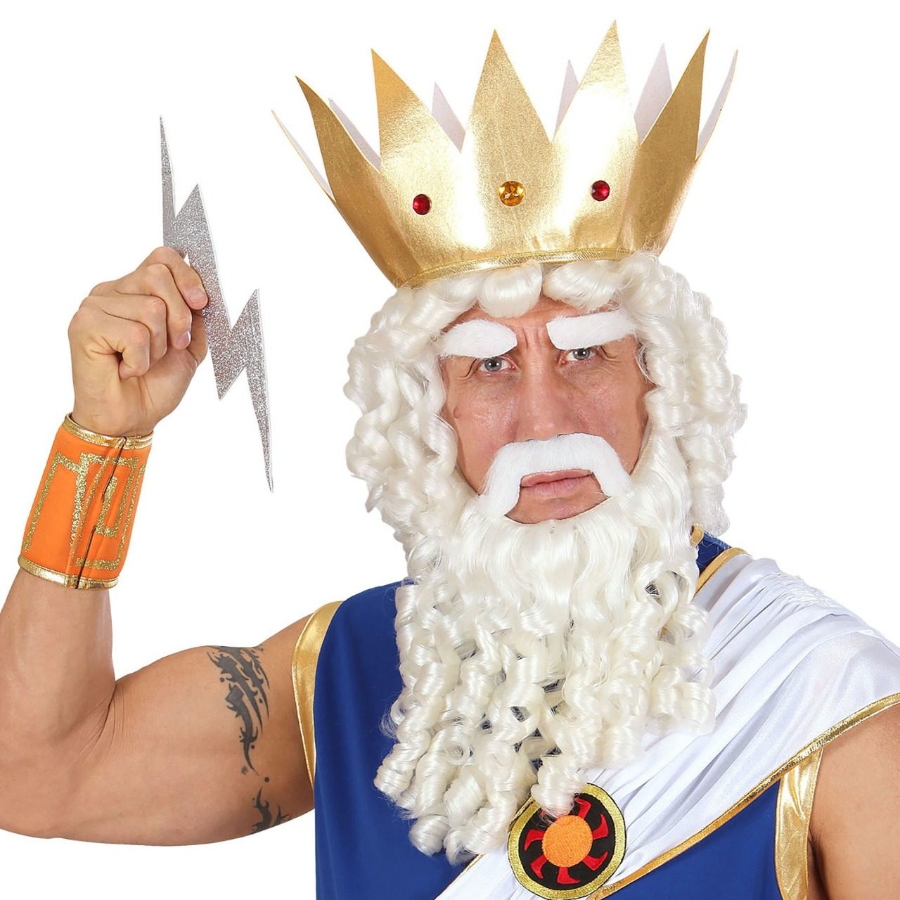 Peruca de Deus Grego Zeus