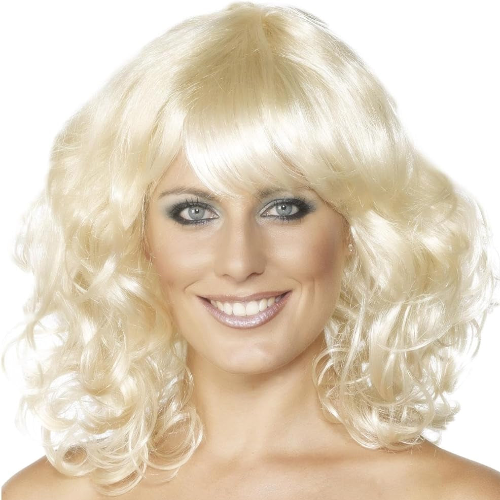 Peruca de Cabeleira dos Anos 50