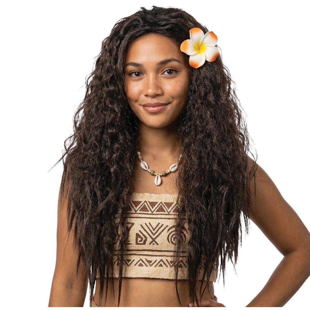 Peruca de Vaiana Clássica