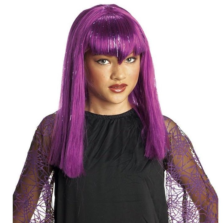 Peruca de Vampiro Travessa Violeta infantil