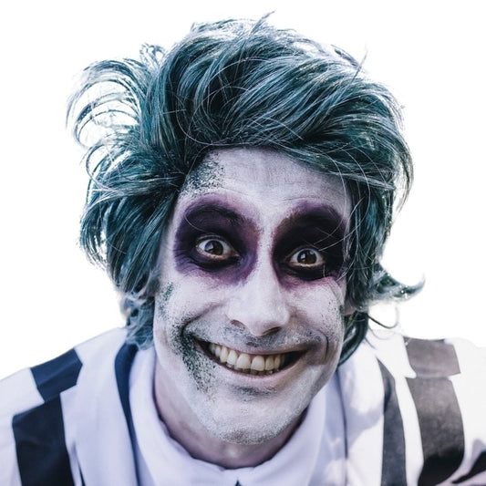 Peruca de Zombie Verde