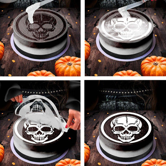 Molde de Esqueleto para Decoração de Bolos