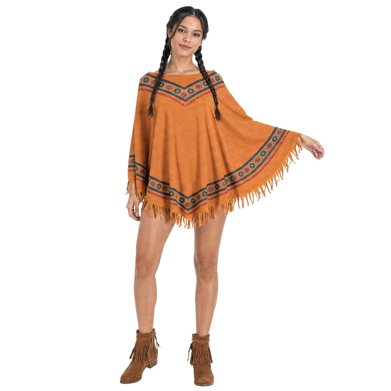 Poncho de Índia Apache