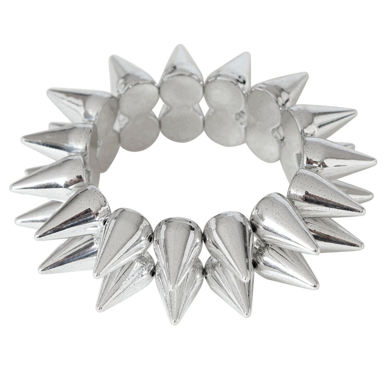 Pulseira Punk com Picos