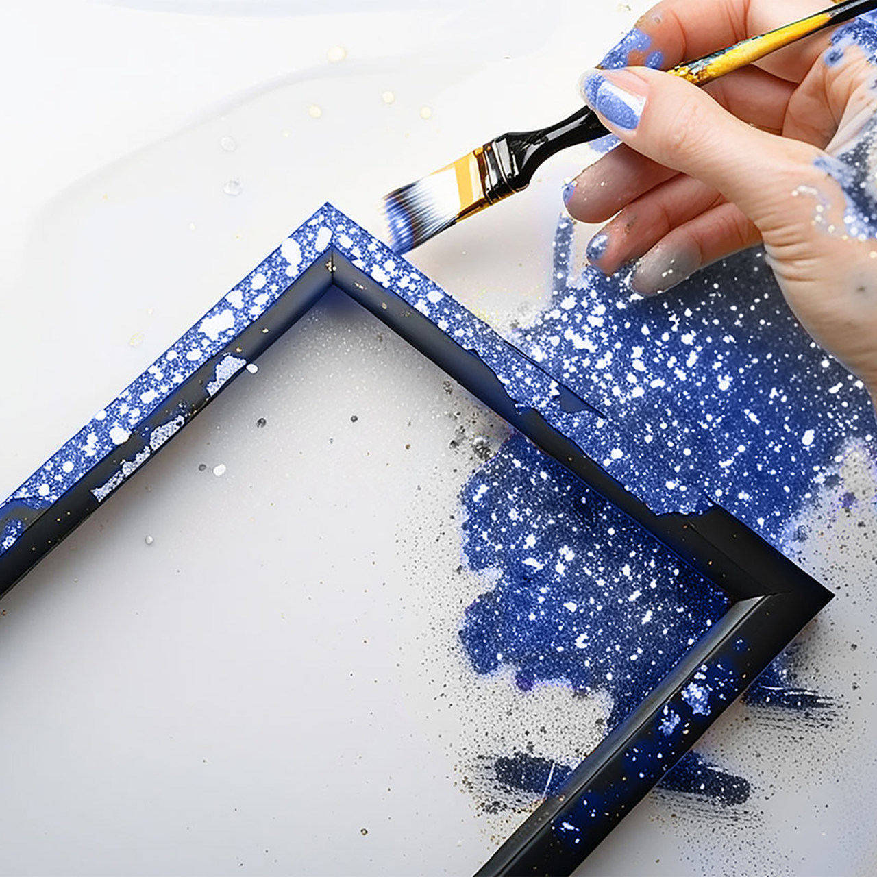 Purpurina Glitter Biodegradável Azul