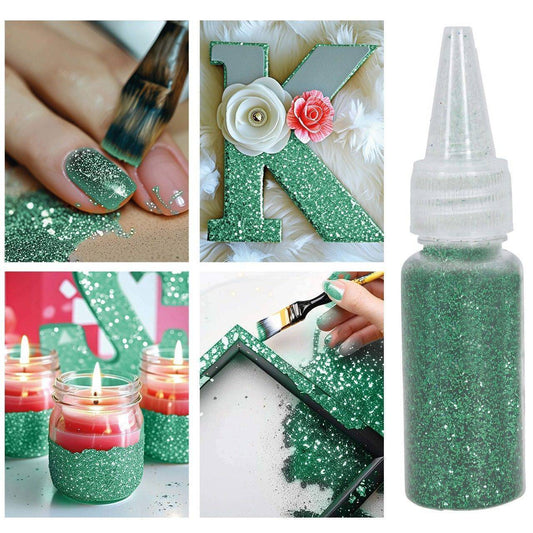 Purpurina Glitter Biodegradável Verde