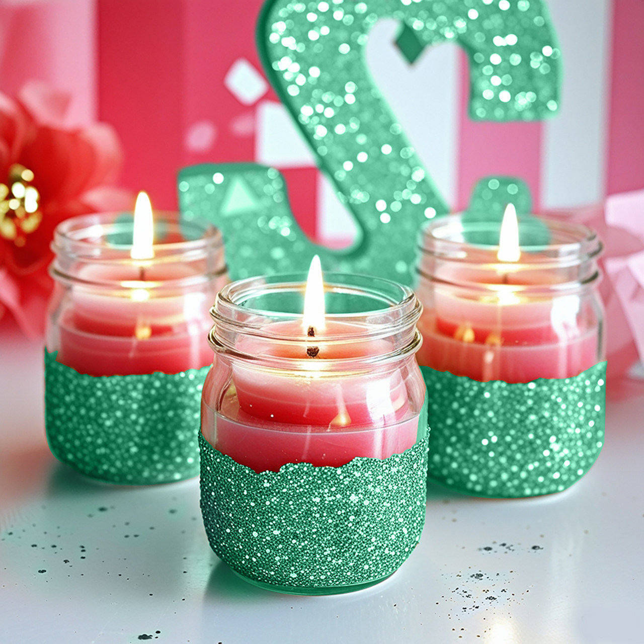 Purpurina Glitter Biodegradável Verde