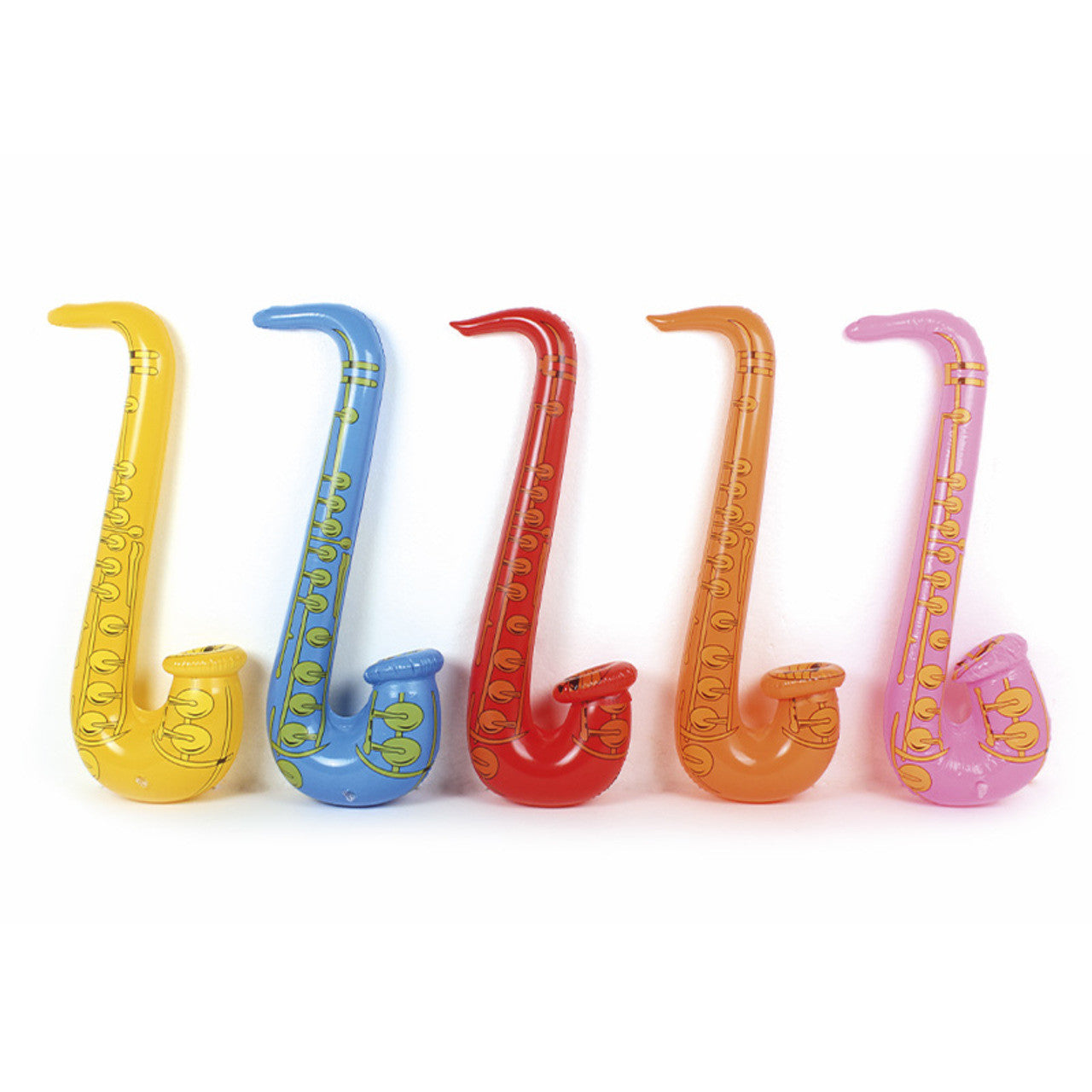 Saxofone insuflável (Cores sortidas)