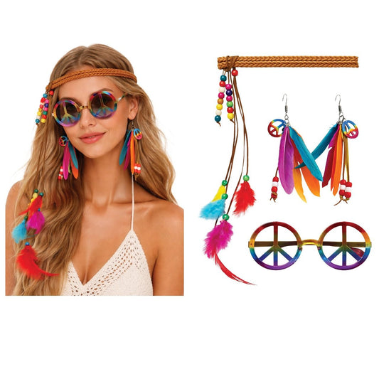 Conjunto de Hippie Multicolor