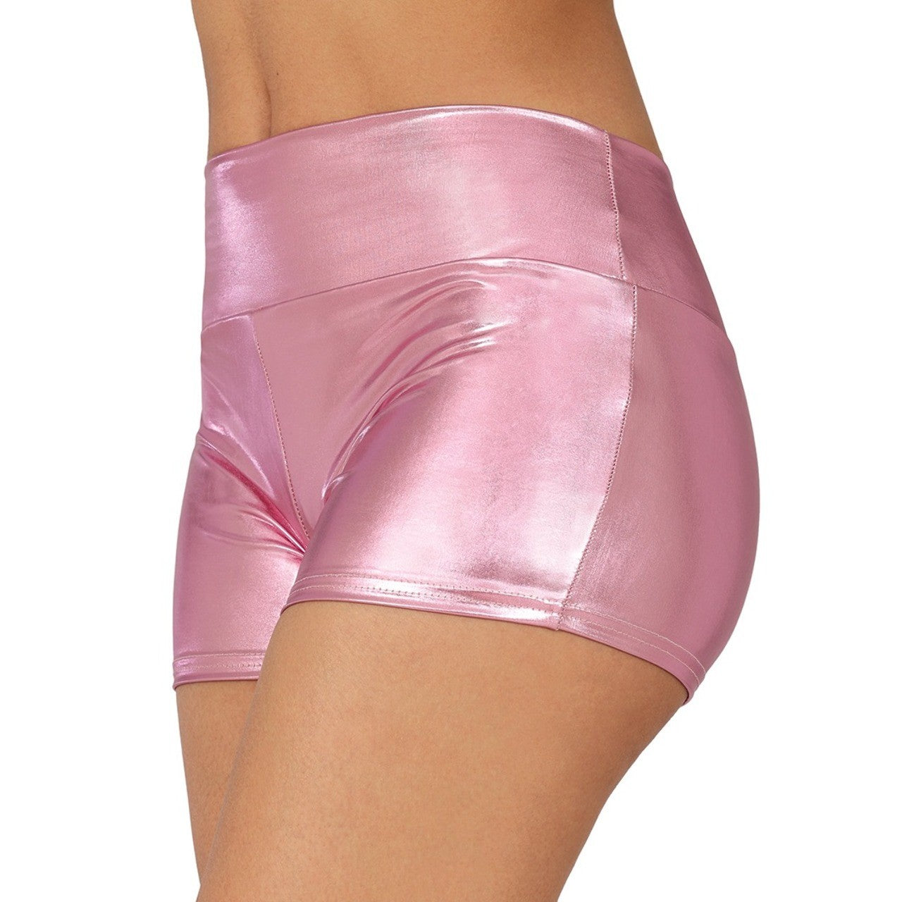 Shorts Rosa Metálizado
