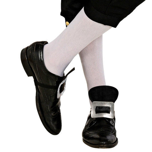 Aba com Fivelas Prateadas