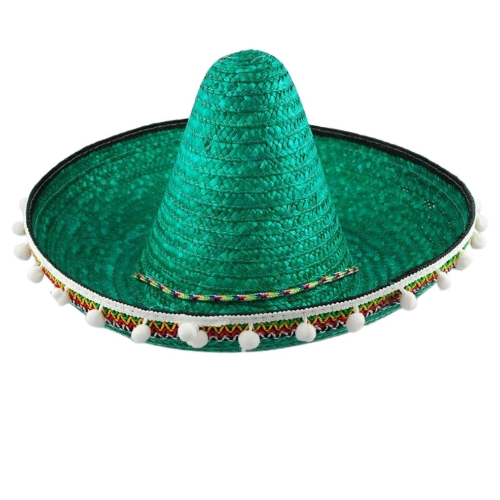 Chapéu Mexicano Verde infantil