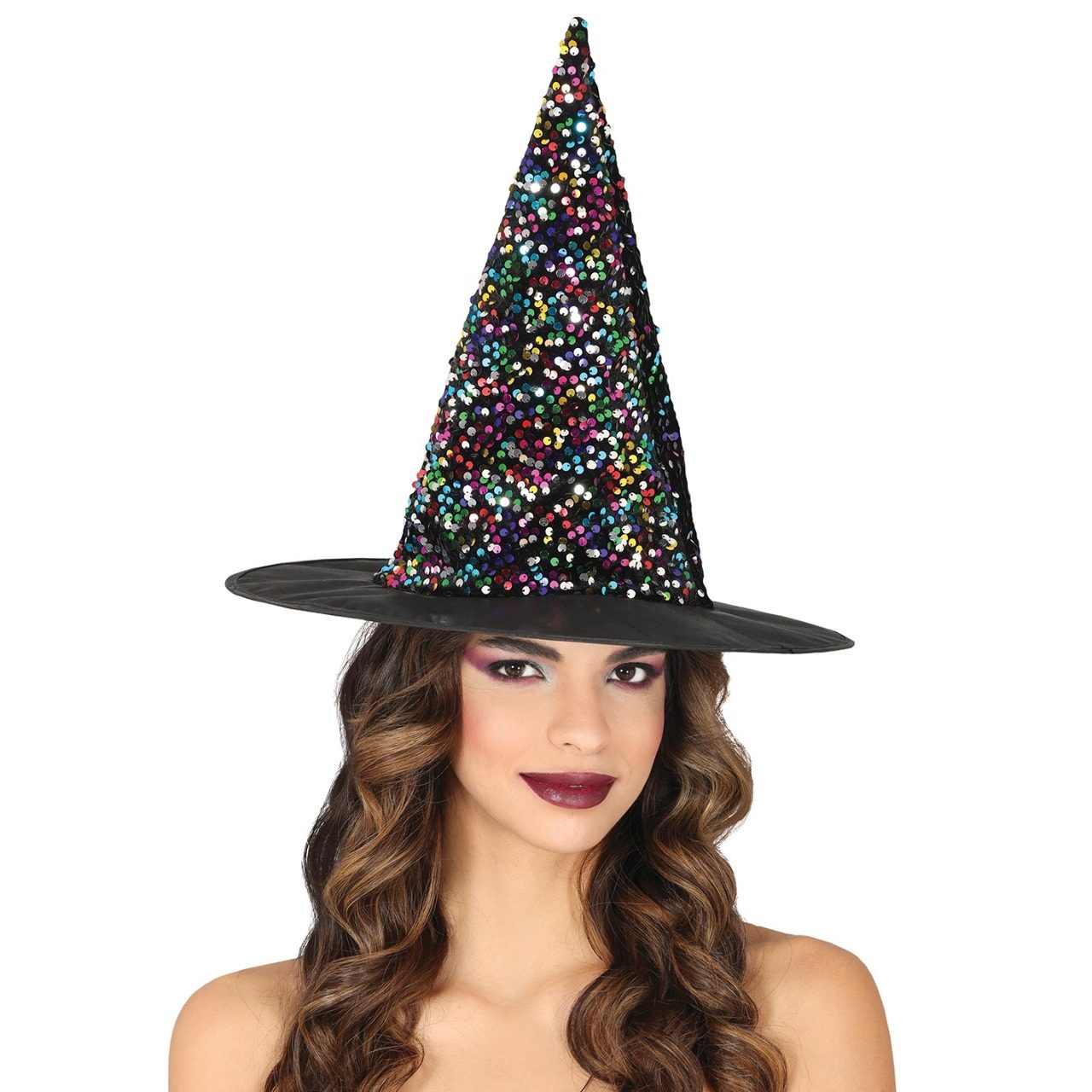 Chapéu de Bruxa Brilhante