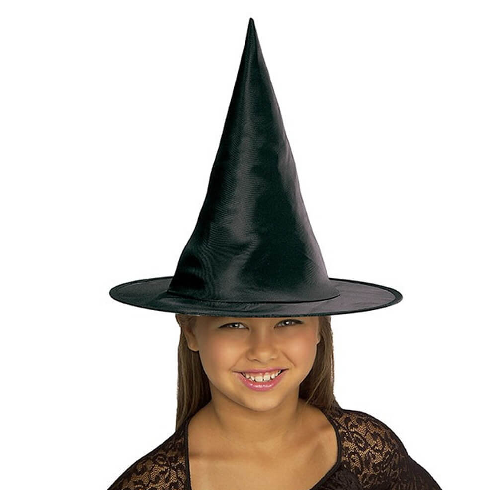 Chapéu de Bruxa Preto e Laranja infantil