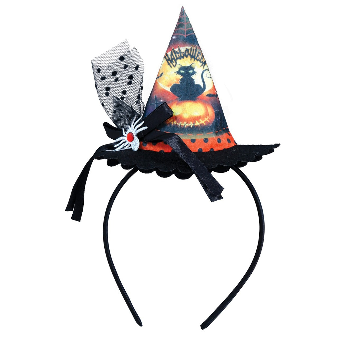 Chapéu de bruxa chique