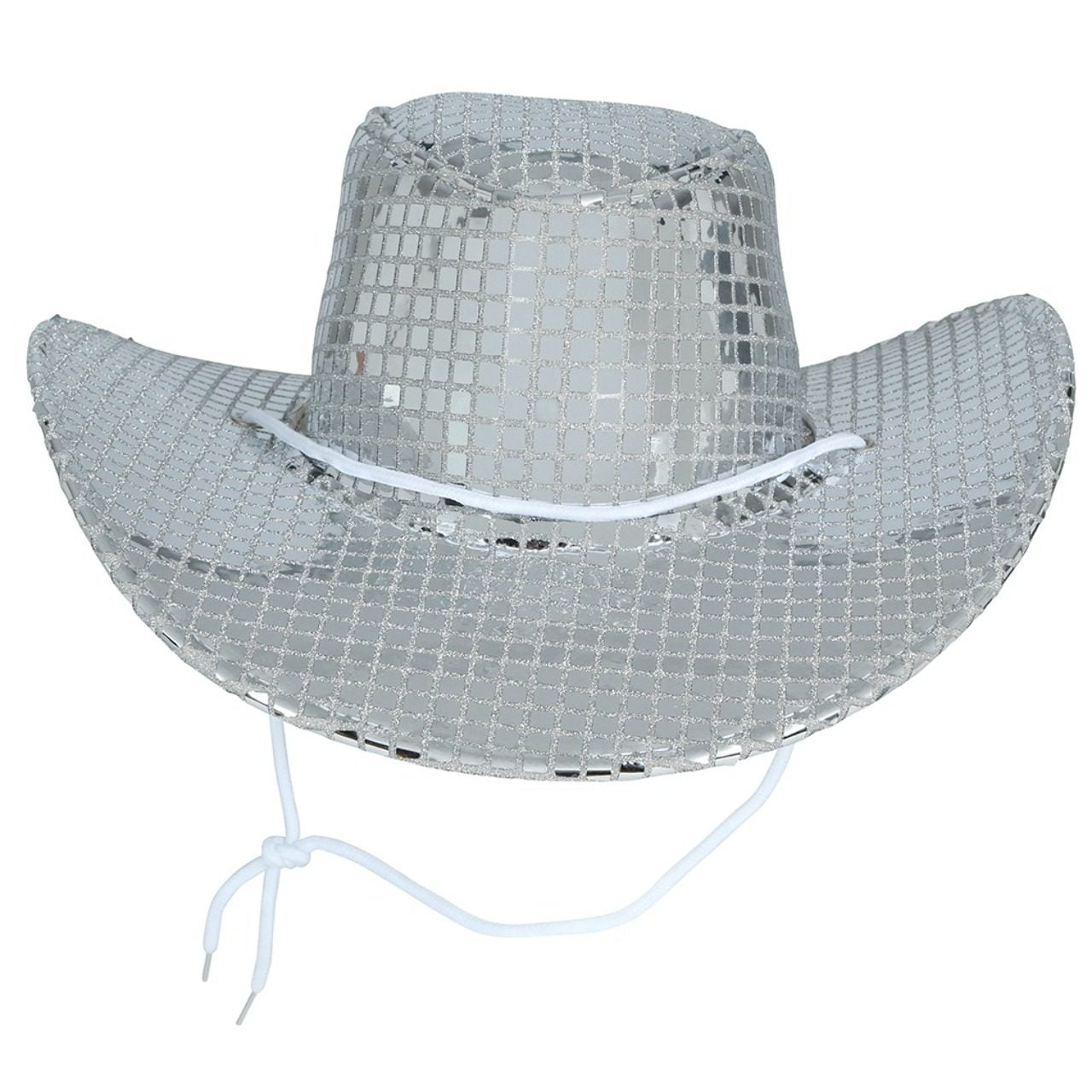 Chapéu de Cowgirl Prateado