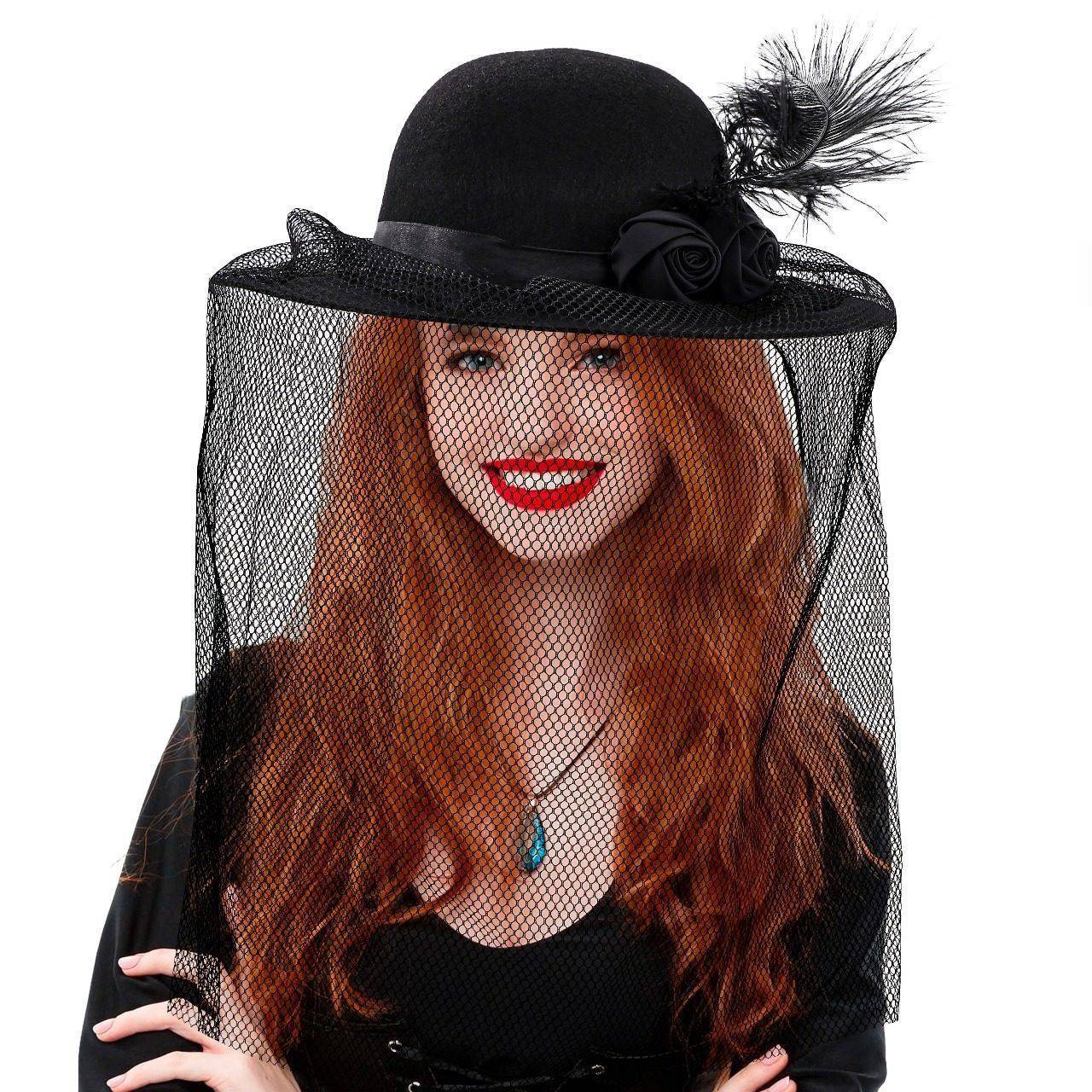 Chapéu de Viúva Preto