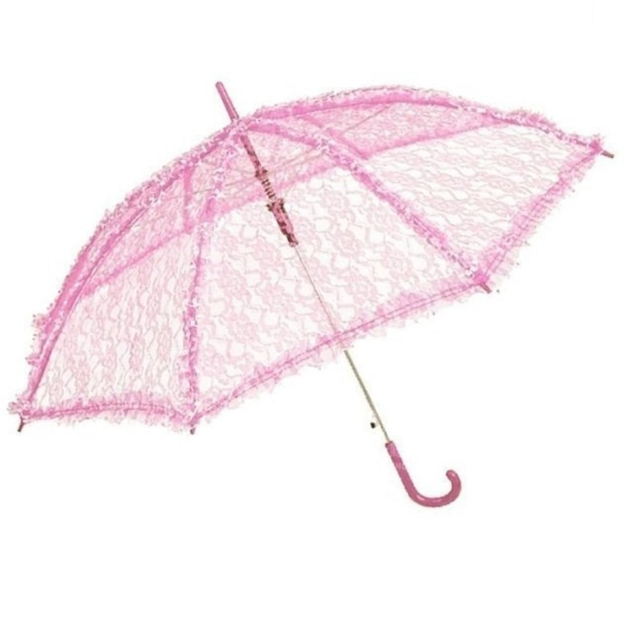 Sombrinha Rosa rendada